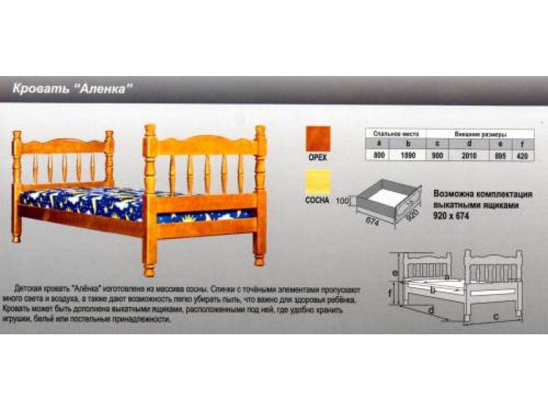 кровать аленка в Екатеринбурге