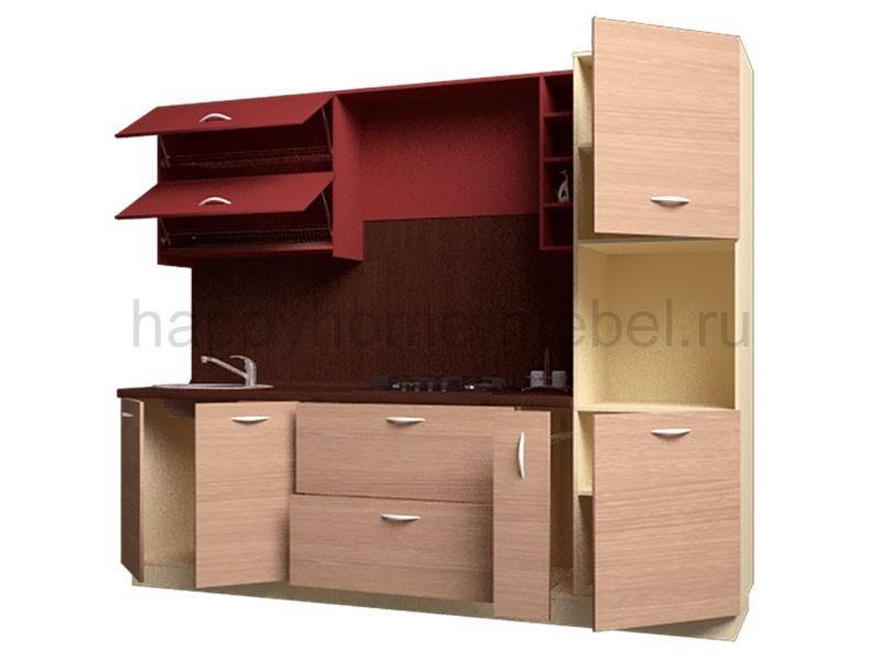 небольшая готовая кухня life wood 3 2600 в Екатеринбурге