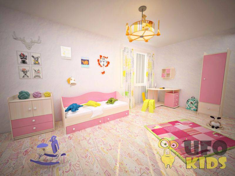 детская комната ufokids classic эльфи в Екатеринбурге