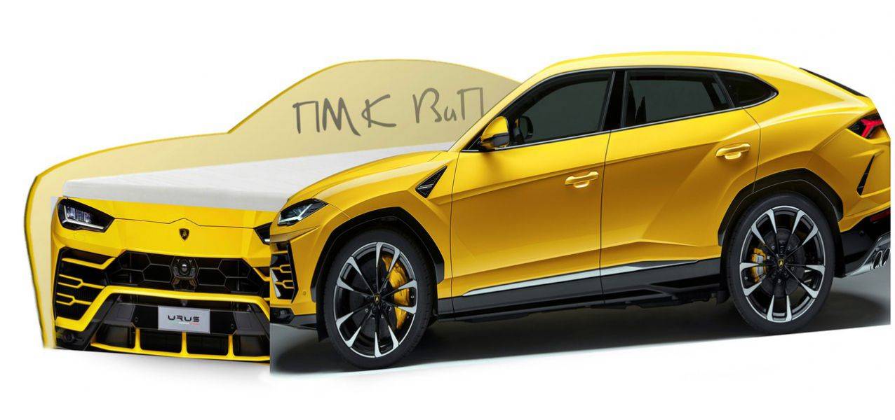 кровать-машинка lamborghini urus в Екатеринбурге