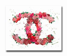 постер coco flowers a4 в Екатеринбурге