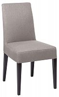 стул aylso dining chair кожа серая в Екатеринбурге