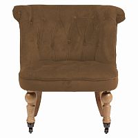 кресло amelie french country chair коричневое в Екатеринбурге