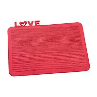 разделочная доска happy board love, красная в Екатеринбурге