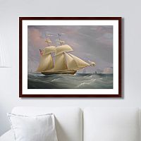 картина: the topsail schooner, 1838г. в Екатеринбурге