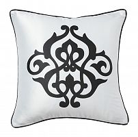 подушка с геральдическими лилиями fleur de lys white i в Екатеринбурге