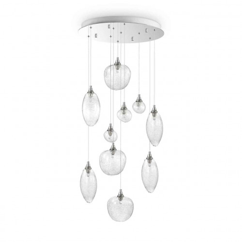подвесная люстра ideal lux baco sp10 cromo в Екатеринбурге