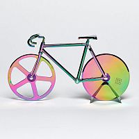 нож для пиццы из нержавеющей стали the fixie, радужный в Екатеринбурге