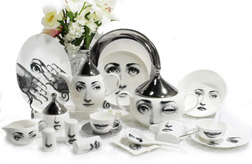 столовый сервиз пьеро форназетти silver faces в Екатеринбурге