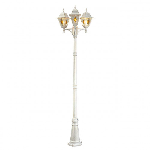 садово-парковый светильник arte lamp berlin a1017pa-3wg в Екатеринбурге