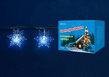 светодиодная гирлянда «снежинки-1» 700см (07930) uniel uld-s0700-050/dta white ip20 snowflakes-1 в Екатеринбурге