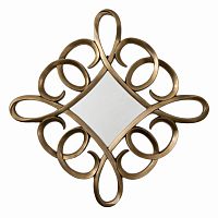 зеркало в бронзовой витой раме bronze leaf в Екатеринбурге
