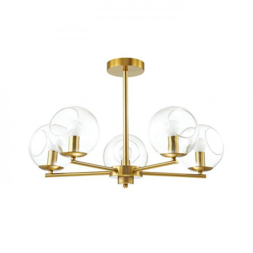 потолочная люстра lumion blair 3769/5c латунь в Екатеринбурге