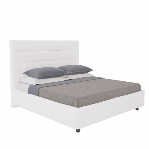 кровать белая большая 200х200 shining modern в Екатеринбурге