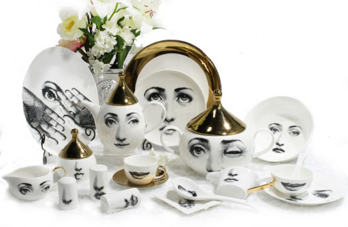 столовый сервиз пьеро форназетти golden faces в Екатеринбурге