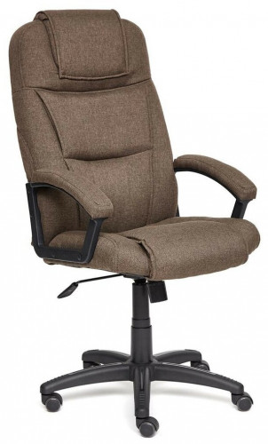 компьютерное кресло tetchair бергамо (крестовина пластик, обивка ткань) для руководителя в Екатеринбурге
