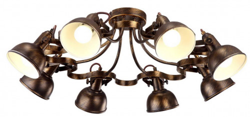 потолочная люстра arte lamp martin a5216pl-8br в Екатеринбурге