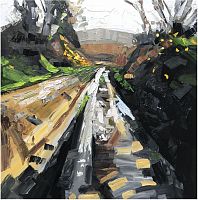 картина маслом горы в Екатеринбурге