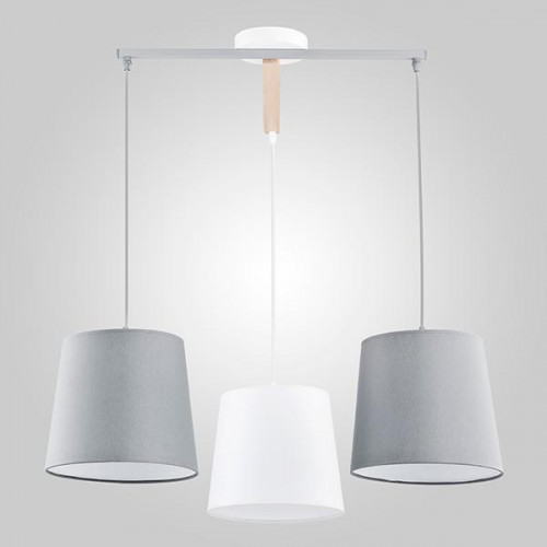 подвесная люстра tk lighting 1279 balance серая в Екатеринбурге