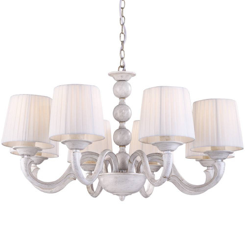 подвесная люстра arte lamp alba a9395lm-8wg в Екатеринбурге