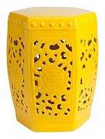 керамический столик-табурет design stool yellow в Екатеринбурге