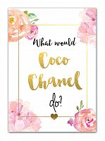 постер coco chanel а3 в Екатеринбурге