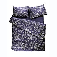комплект постельного белья decoflux сатин 2 семейный peony indigo в Екатеринбурге