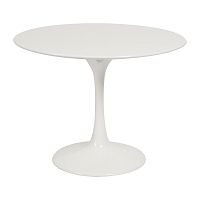 стол журнальный eero saarinen style tulip table белый в Екатеринбурге