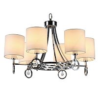 люстра km0843p-6 от delight collection белая/ хром в Екатеринбурге