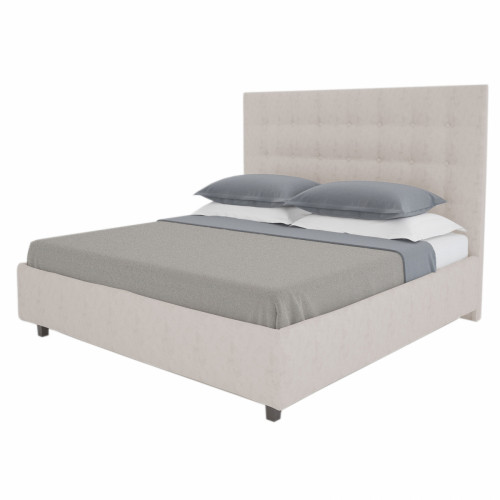 кровать двуспальная 180х200 серая royal black в Екатеринбурге
