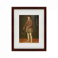 картина: portrait of a boy holding a tennis racket and ball, 1600 в Екатеринбурге