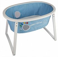 люлька белая с голубой колыбелью sleep up в Екатеринбурге