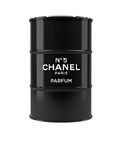 декоративная бочка chanel №5 black xl в Екатеринбурге