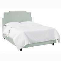 кровать двуспальная 160x200 зеленая paxton bed mint в Екатеринбурге