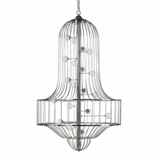 подвесной светильник cell хром 19 ламп в Екатеринбурге