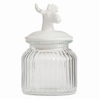 декоративная банка с крышкой deer маленькая в Екатеринбурге