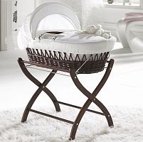 колыбель-переноска gift wicker moses basket темная, белое белье в Екатеринбурге