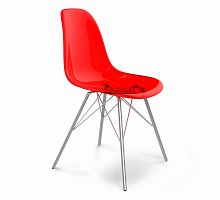 стул dsr красный s37 (eames style) в Екатеринбурге