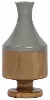 ваза настольная rustic chic grey wood в Екатеринбурге