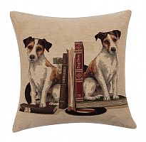 подушка с джек-рассел терьерами bookends jack russell в Екатеринбурге