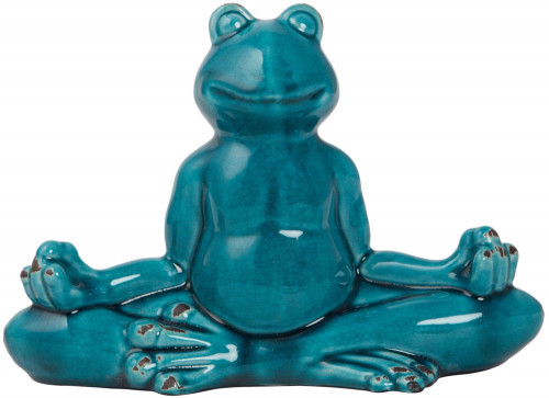 декор frog blue meditation в Екатеринбурге