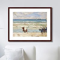 картина: beach scene, tangier, 1906г. в Екатеринбурге