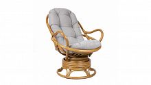 кресло-качалка swivel rocker коричневый в Екатеринбурге