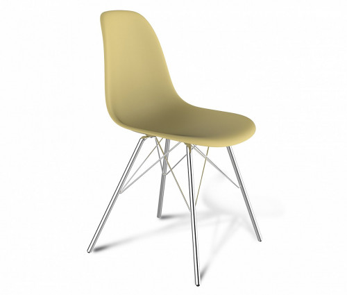 стул dsr бежевый s37 (eames style) в Екатеринбурге