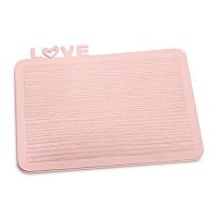 разделочная доска happy board love, розовая в Екатеринбурге