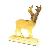 украшение декоративное golden raindeer, 22х18х5 см в Екатеринбурге