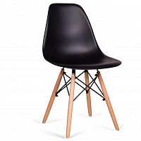 стул деревянный pc-015 черный (eames style) в Екатеринбурге