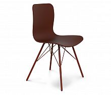 стул dsr коричневый s40 (eames style) в Екатеринбурге