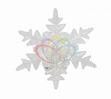 фигура светодиодная на присоске снежинка морозко, rgb в Екатеринбурге