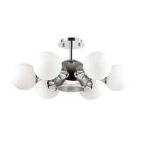 потолочная люстра odeon light miolla 3972/7c белая в Екатеринбурге